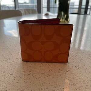 Coach Orange Wallet